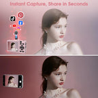 Dual-camera fully automatic digital camera, 64 million pixels, with built-in beauty filters.