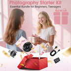 Dual-camera fully automatic digital camera, 64 million pixels, with built-in beauty filters.